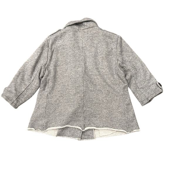 CAbi Women's Shrunken Peacoat Heather Gray Size M - Picture 4 of 8